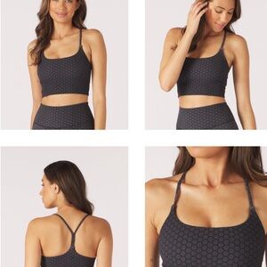 Glyder Black/Ash Grey Sunburst Patterned Leggings and Top